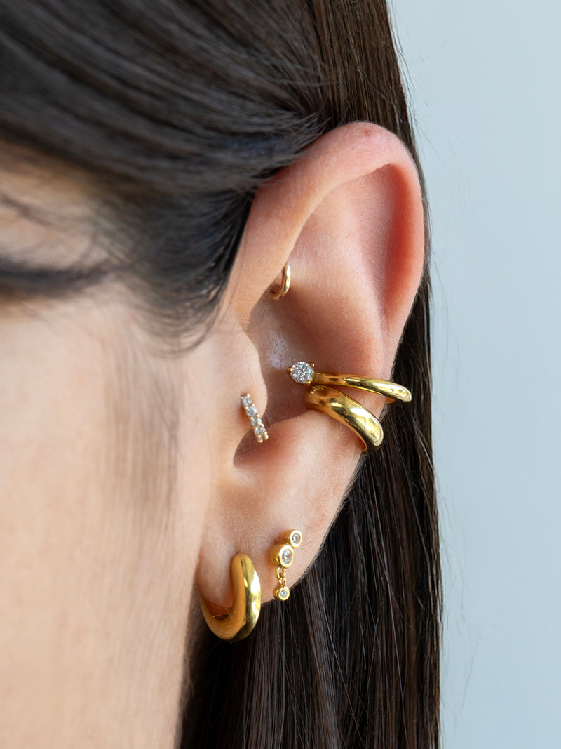 Clicker 4 mm - Oro 14k