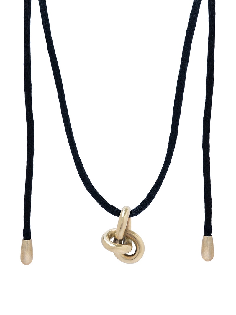 Collar Nudo - Bronce