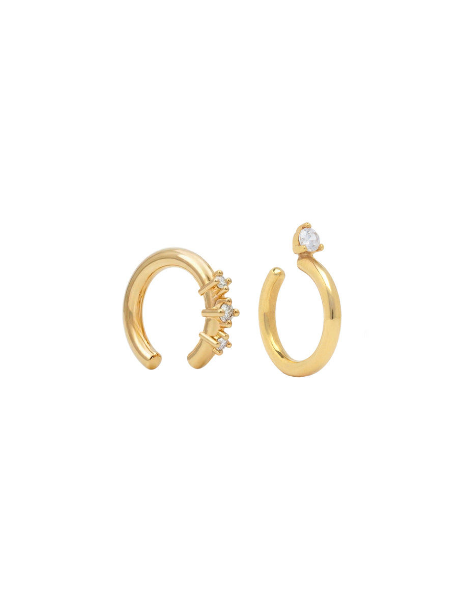 Cuff Set - Enchapado 18k