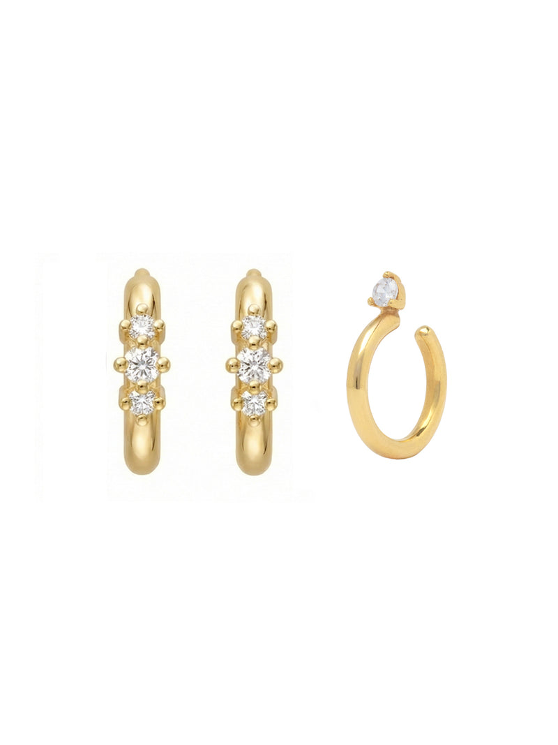 Daily Set - Enchapado 18k