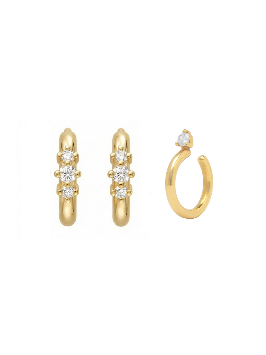 Daily Set - Enchapado 18k