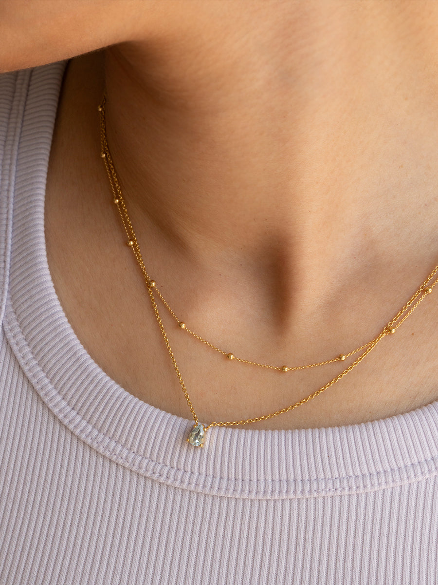 Cadena Dot - Enchapado 18k