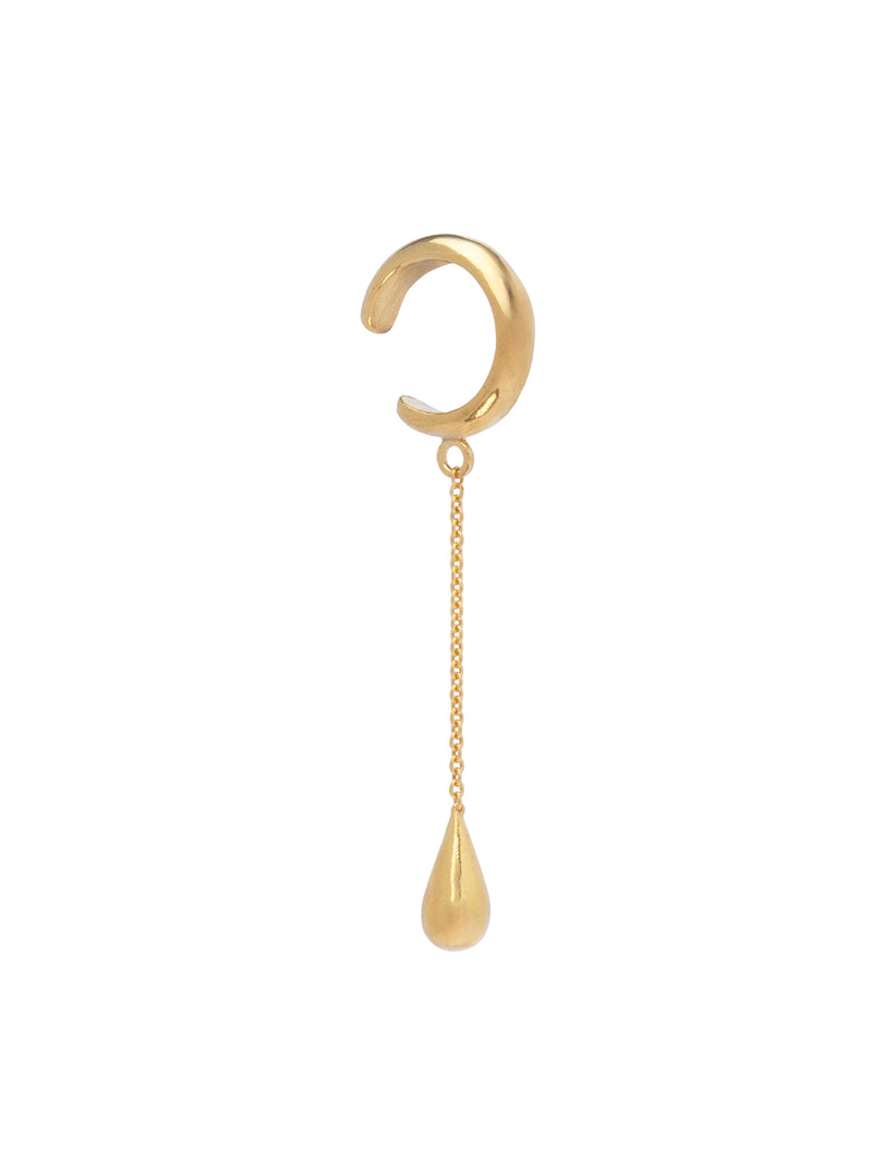 Ear Cuff Deriva - Enchapado 18k
