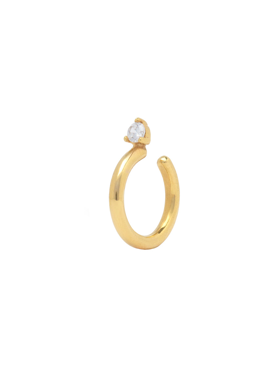 Ear Cuff Hannah - Enchapado 18k