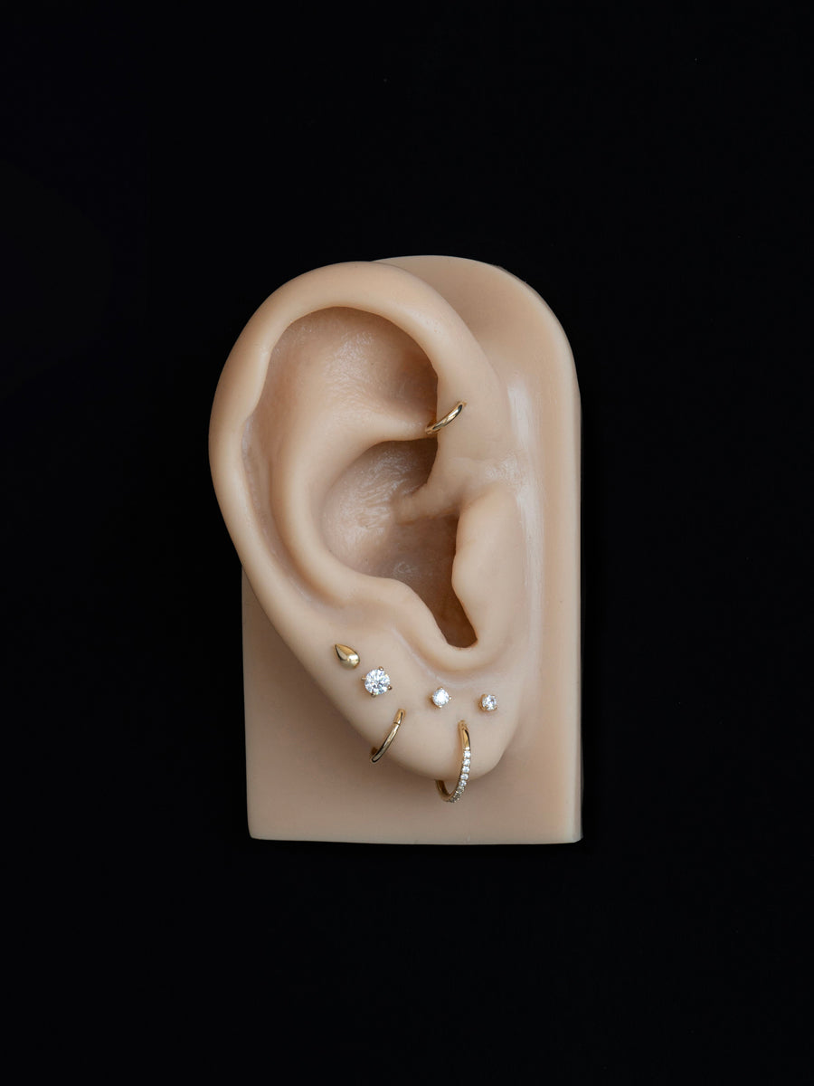 PREVENTA Piercing Eli 3 mm - Oro 14k