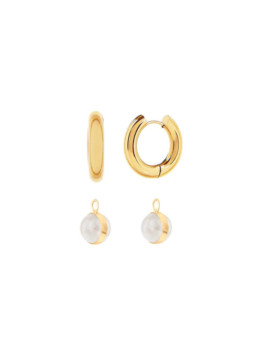 Set AROS Nina & colgantes Clyde S Oro