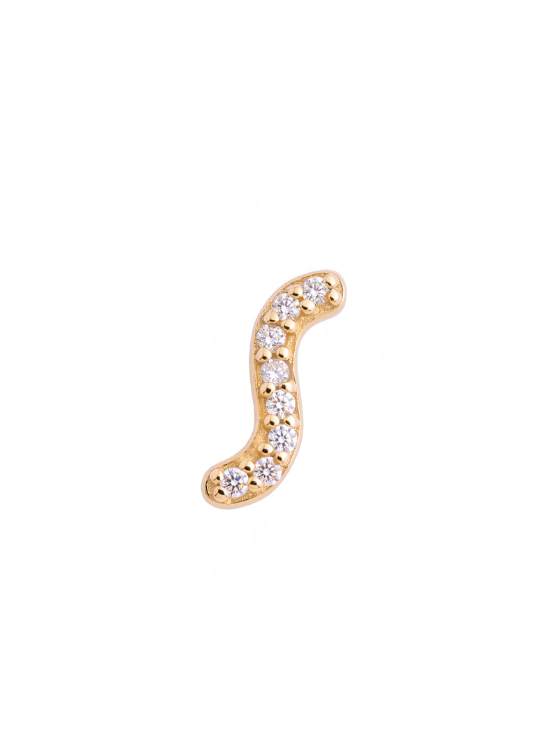 Piercing Wave - Enchapado 18k