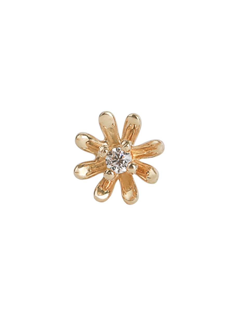 Piercing Flor - Oro 14k