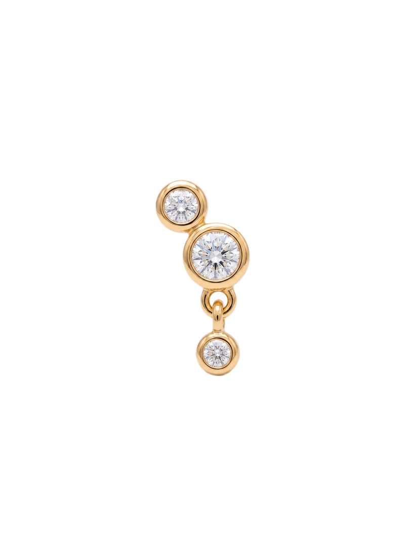 Piercing Hydra - Enchapado 18k