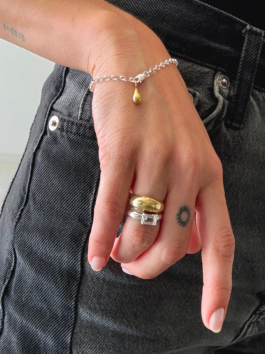 Anillos Remi & Alex - Plata 950/Bronce