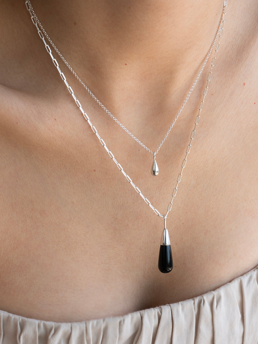 collares set kit plata mujer