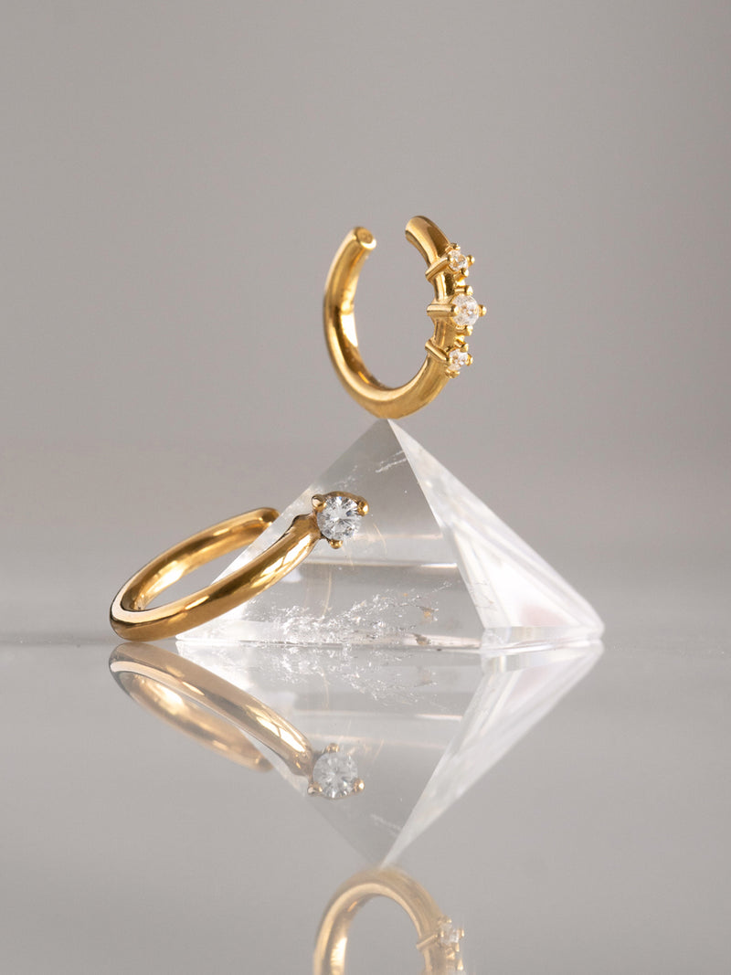 Cuff Set - Enchapado 18k