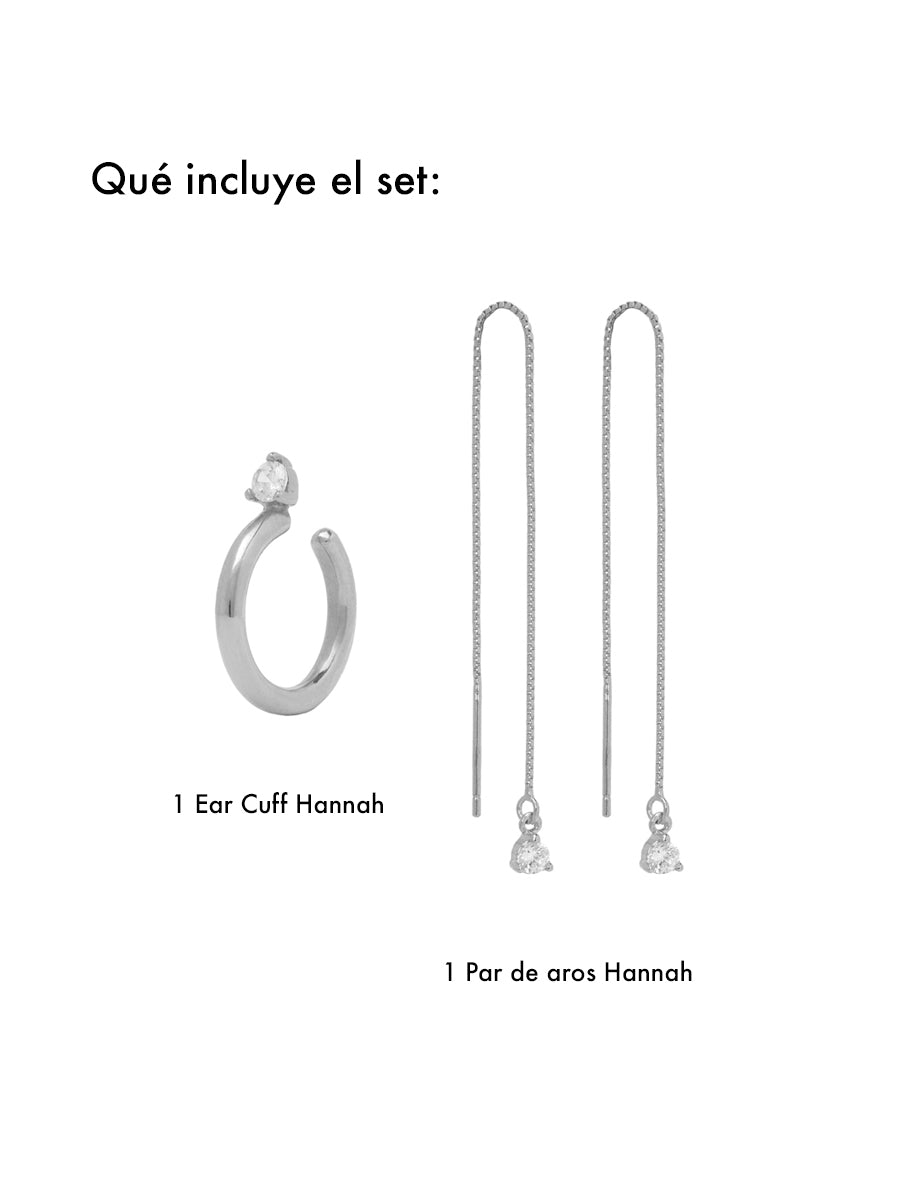 Set Hannah - Plata 925
