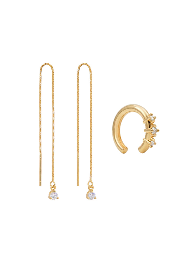 Minimal Set - Enchapado 18k