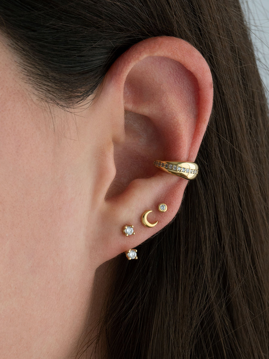 piercing luna plata 925 helix tragus mujer chile