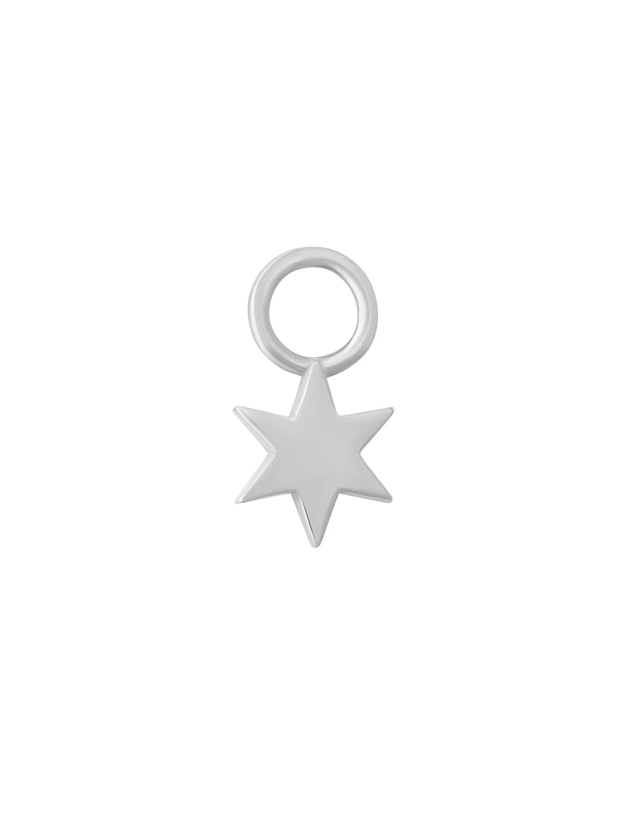 colgante estrella plata 925